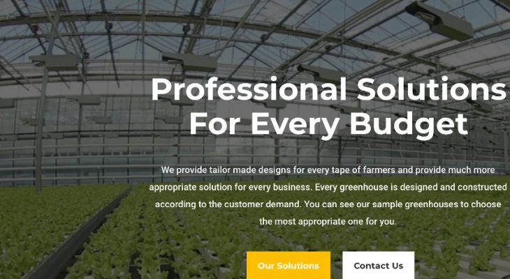 Digitalizing Complete Greenhouses