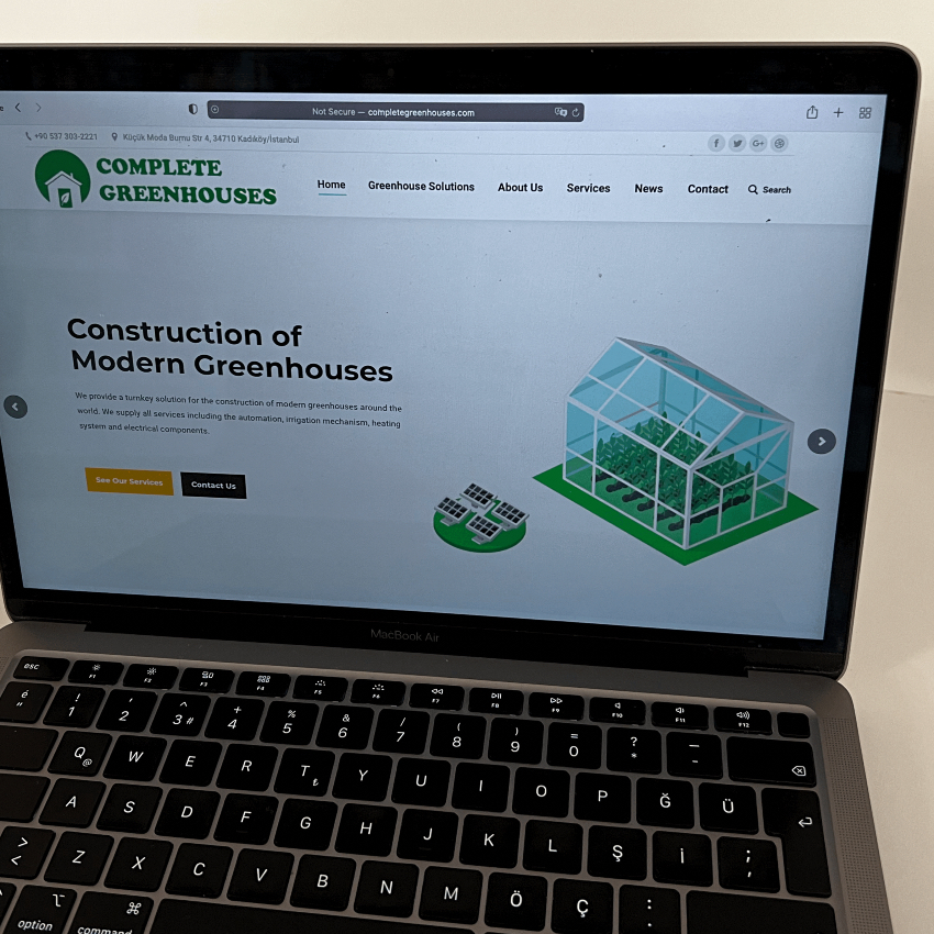 Digitalizing Complete Greenhouses